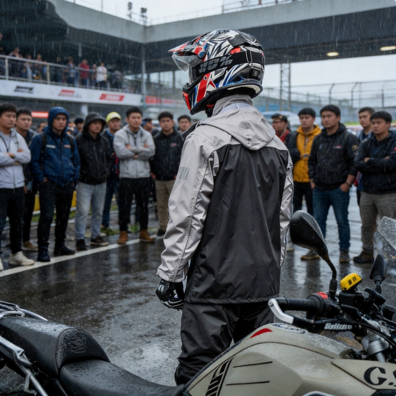 Motorcycle Gear Mesh - بدلة مطر للدراجات النارية من MOBAIDAO