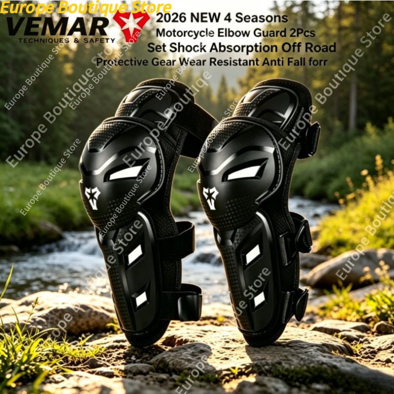 Motorcycle Gear Women - معدات حماية للطرق الوعرة، قطعتان، واقيات