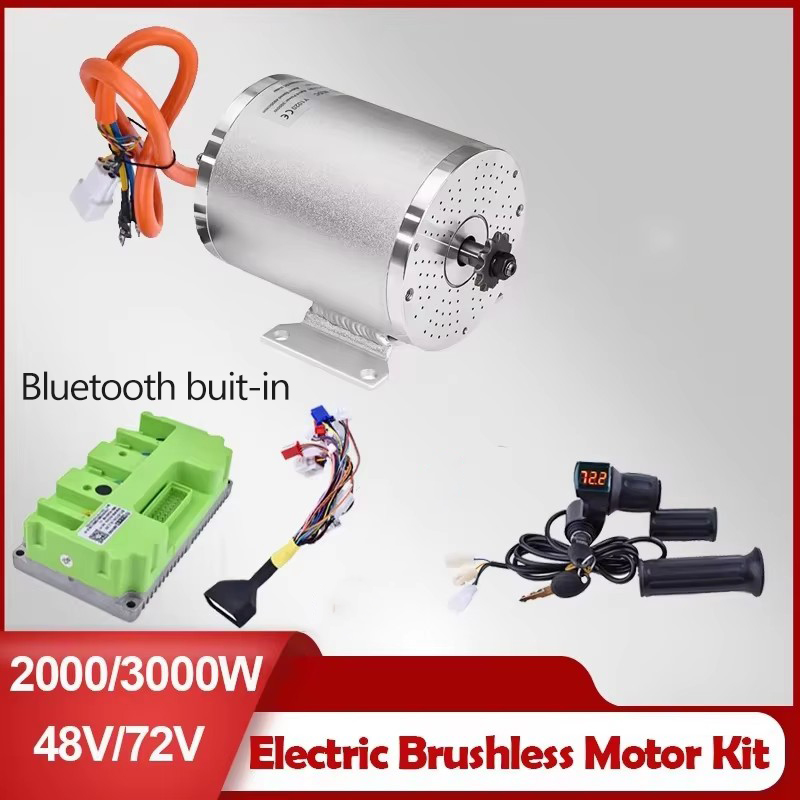 Motorcycle Gear Hub - 48 فولت 72 فولت 3000 واط