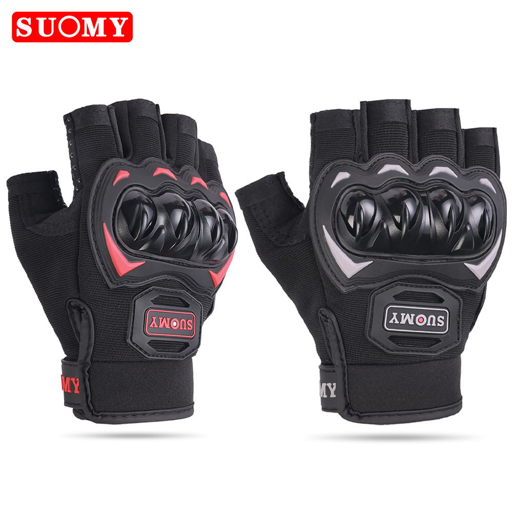 Motorcycle Gear Gloves - قفازات دراجة نارية بنصف إصبع للرجال