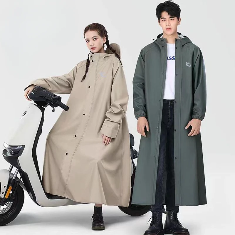 معطف واق من المطر طويل وسميك ل - مراجعة Motorcycle Gear Women وسعره