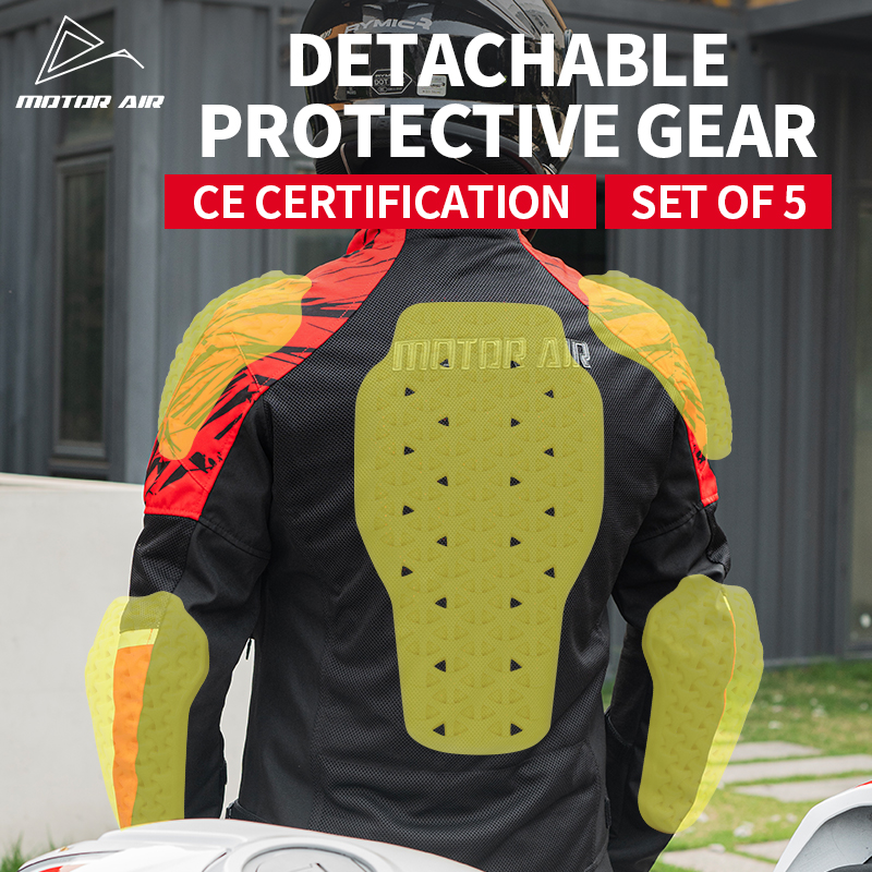 سترة دراجات نارية سوداء للرجال - مراجعة Motorcycle Gear Mesh وسعره