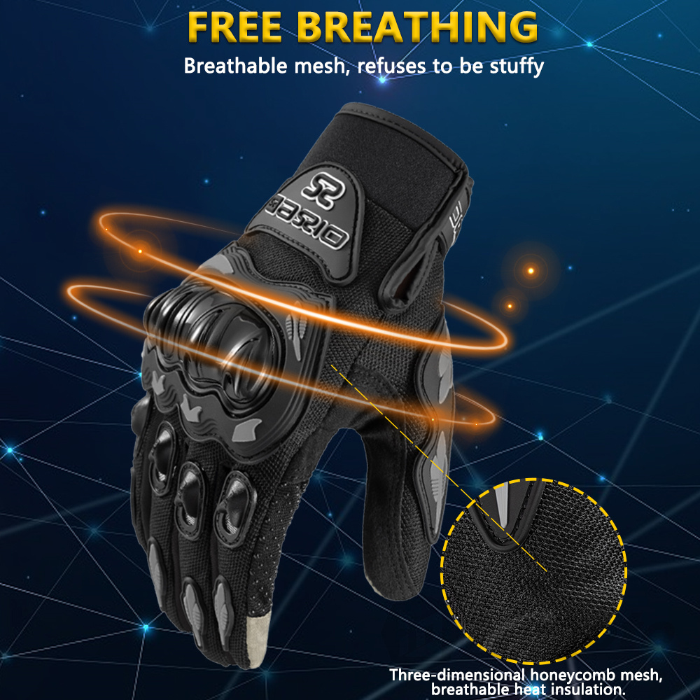 قفازات دراجات نارية صيفية كامل - مراجعة Motorcycle Gear Gloves وسعره