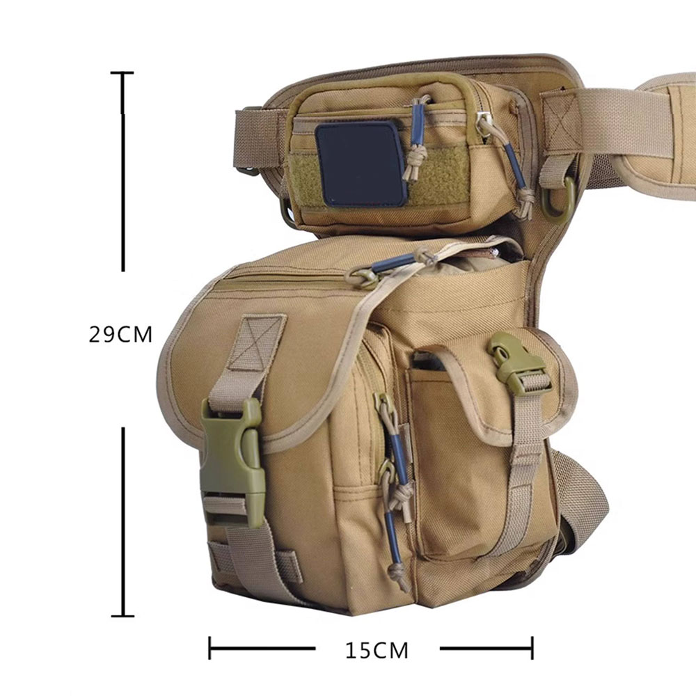 حقيبة تكتيكية للساق، حقيبة خصر - مراجعة Motorcycle Gear Travel Bag وسعره