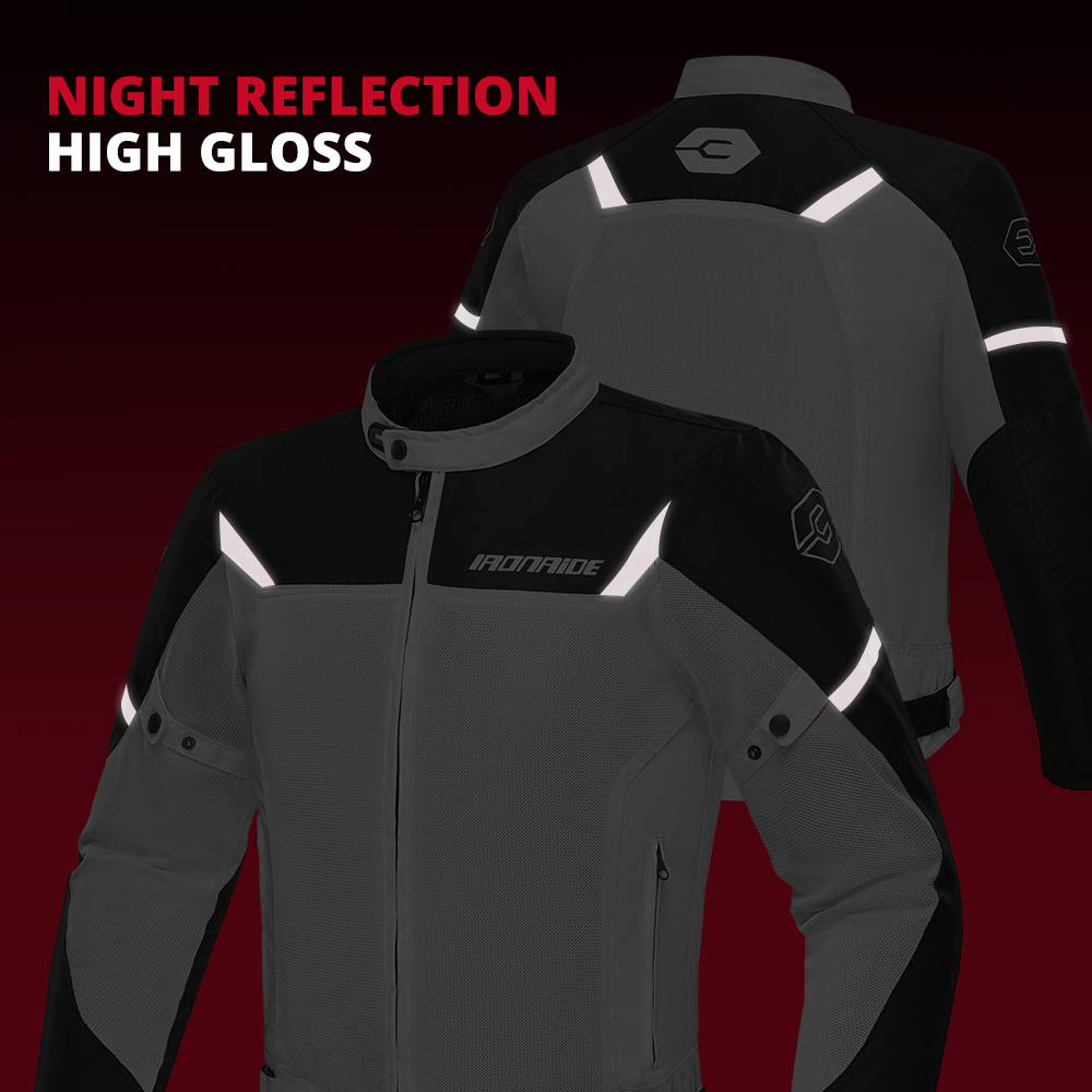 سترة دراجات نارية للرجال مضادة - مراجعة Motorcycle Gear Mesh وسعره