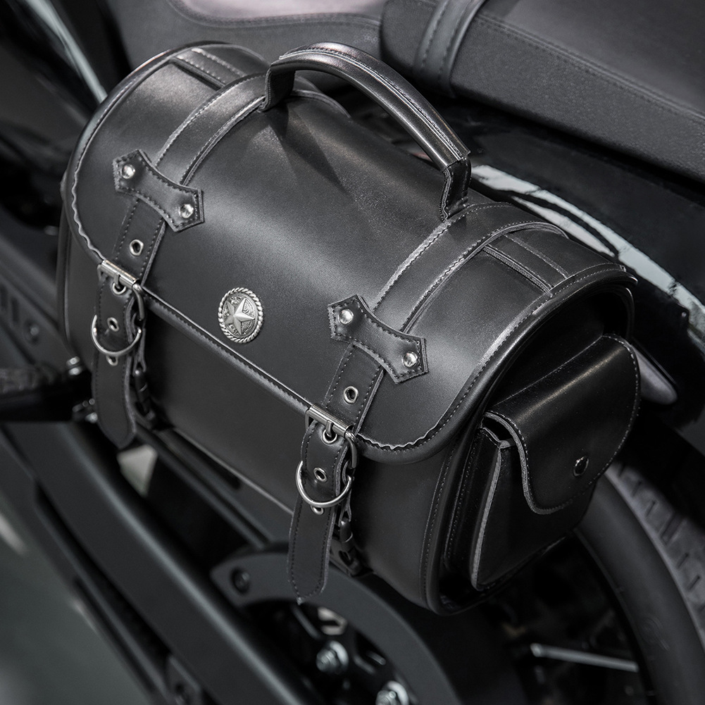 حقيبة دراجات نارية بتصميم بانك - مراجعة Motorcycle Gear Eu وسعره