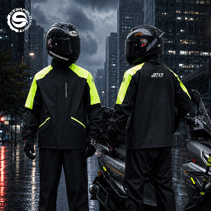 بدلة مطر للرجال والنساء، سترات - مراجعة Motorcycle Gear Women وسعره